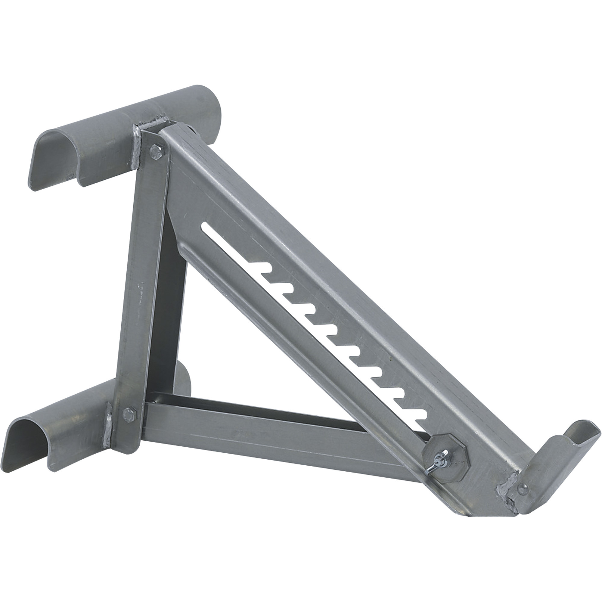 Qual-Craft Scaffold 2-Rung Ladder Jack,  35in. x 11in. x 6in., Model# 2420P